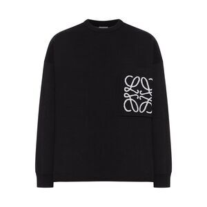 Loewe Men Anagram Pocket Sweater